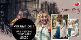 Pre Wedding Templates  15X30 - 0014